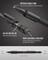 Mechanical Pencil Set with Case, 3PCS MP2000 Metal Artist Mechanical Pencil With 6 Tube HB Lead Refills, Eraser, Weatherproof Barrel for Outdoor Writing Drafting Drawing Sketching